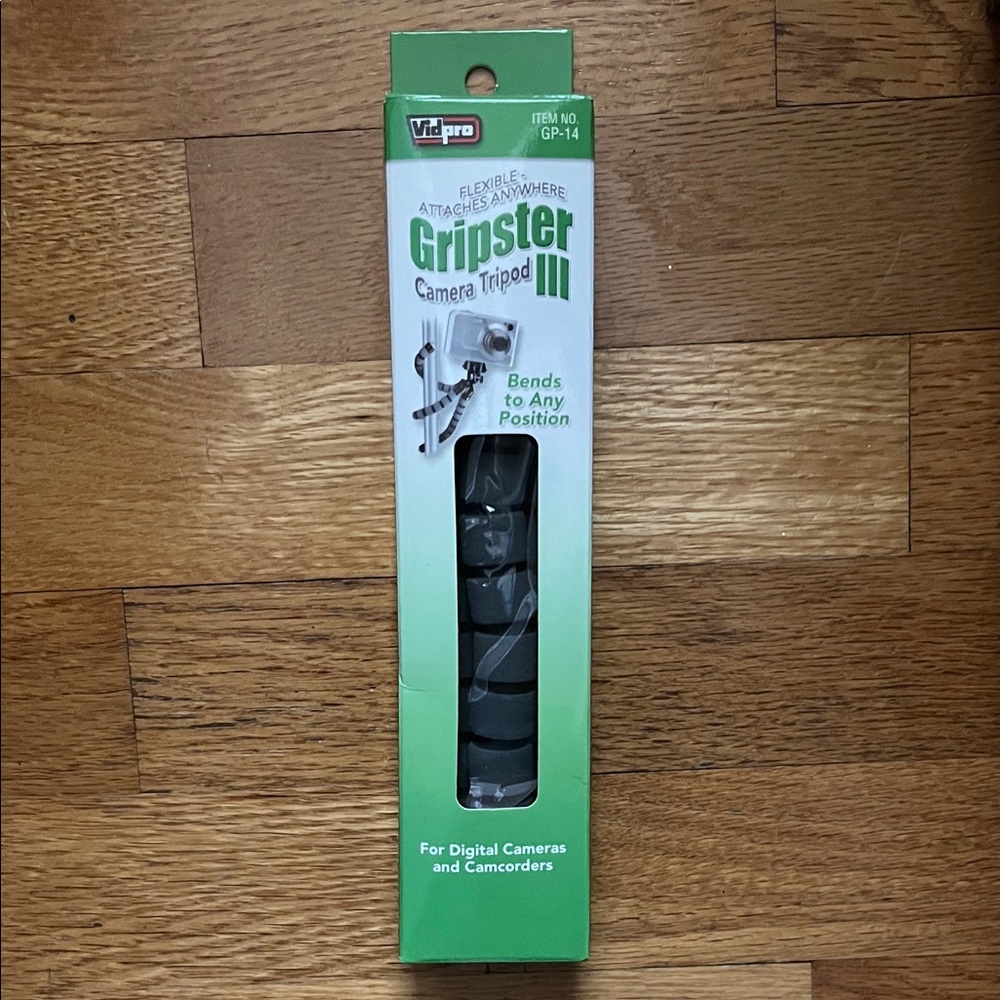 Gripster III Flexible Camera Tripod - Black